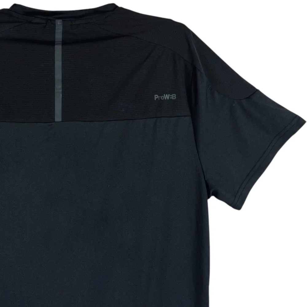 Spyder Active Mens Black Performance T-Shirt Sz M Lightweight Athletic Wear NWOT